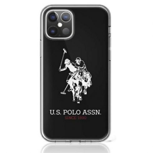 US Polo Assn Big Dh Logo - Etui iPhone 12 / iPhone 12 Pro (crni)