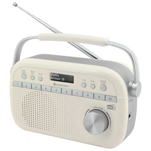 Soundmaster DAB280BE Radio/ DAB+/ UKW/ RDS/ Budilica/ Sat/ Bijela