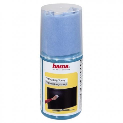 HAMA sprej za čišćenje ravnih ekrana/ 200 ml/ uključujući krpu