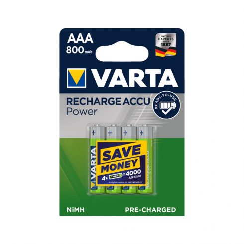 VARTA AAA 800mAh baterija 4kom/kutija.