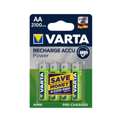 VARTA AA 2100mAh baterija 4kom/kutija.