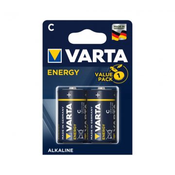 VARTA LR14 ENERGY alkalne baterije 2 kom/kut.