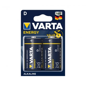 VARTA LR20 ENERGY alkalne baterije 2 kom/kut.