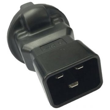   PremiumCord adapter IEC C20 muški na CEE 7/3 ženski, napon 230V, 16A