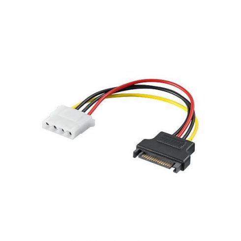 PremiumCord strujni adapter Molex 5,25" F - S-ATA M