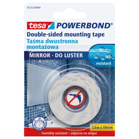 Powerbond montažna traka širine 19 mm, dužine 1,5 m za ogledala