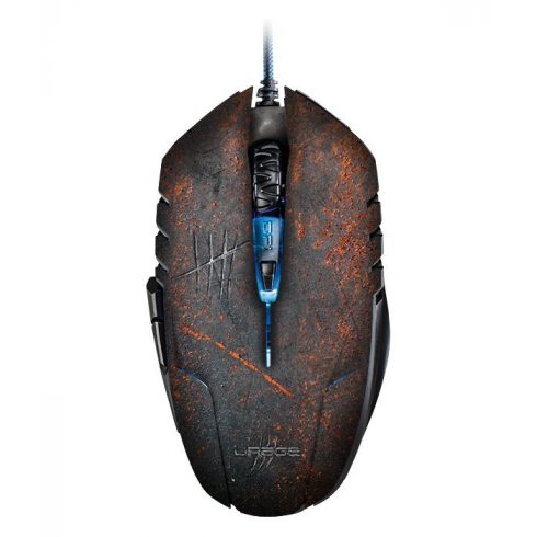 HAMA uRage gaming miš Morph - Apocalypse/ žični/ optički/ pozadinsko osvjetljenje/ 2400dpi/ 6 tipki/ USB/ crni