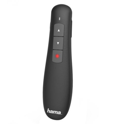 HAMA bežični prezenter X-Pointer/ domet 12 m/ USB/ crn