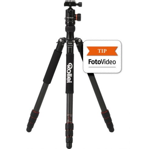 Rollei tronožac C5i Carbon/ 22610/ Nosivost 8 kg/ Produžen 157,5 cm/ Carbon/ Crn