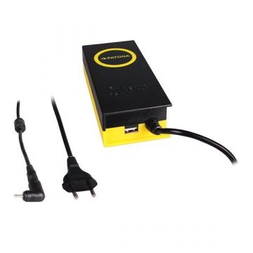   PATONA strujni adapter za ntb/ 19V/4.7A 90W/ konektor 2.5x0.7mm/ + USB izlaz/ dužina kabela 2.4m