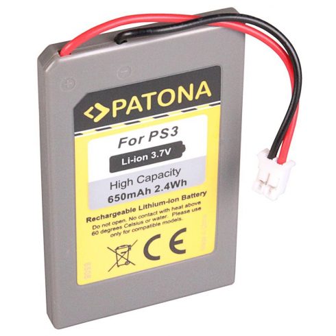 PATONA baterija za Sony PS3 igraću konzolu 650mAh Li-lon 3.7V