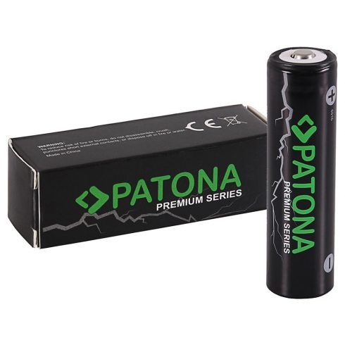 PATONA punjiva baterija 18650 Li-lon 3350mAh PREMIUM 3.7V povišeni plus pol