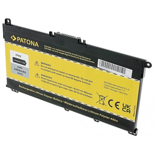 PATONA baterija pro ntb HP Pavilion 14-BF/15-CC 3400mAh Li-Pol 11.55V TF03XL