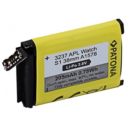 PATONA baterija za pametni sat Apple Watch 1 205mAh A1578 38mm