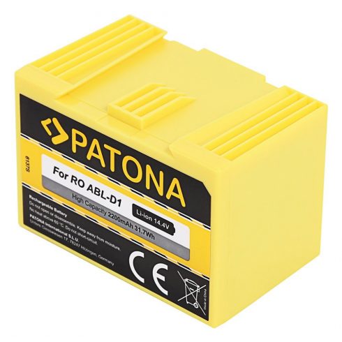 PATONA baterija za robotski vysavač iRobot i7/i4/i3/e5/e6 14.4V 2200mAh Li-lon