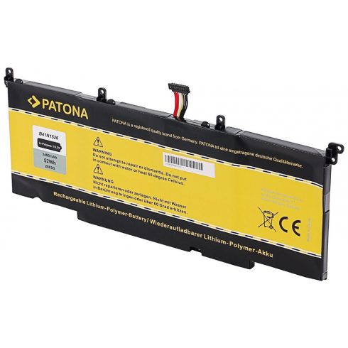 PATONA baterija pro ntb ASUS S5V/ZX60V 3400mAh Li-Pol 15.2V B41N1526