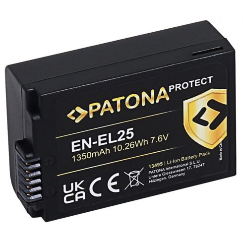 PATONA baterija profesionalna fotografija Nikon EN-EL25 1350mAh Li-Ion Premium Z50 / Z fc