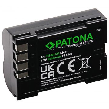   PATONA pro foto baterija Olympus BLM1/BLM5 2000mAh Li-Ion 7.2V Premium