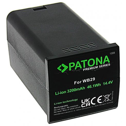 PATONA pro foto baterija GODOX AD200 3200mAh Li-Ion 14.4V WB29