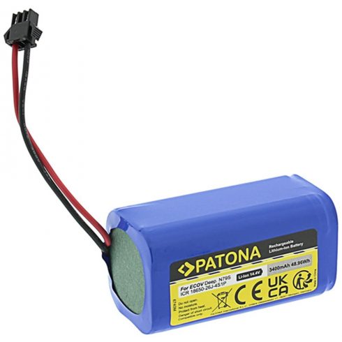 PATONA baterija za robotski usisavač Ecovacs Deebot 600/N79/715 3400mAh, Li-lon 14.4V