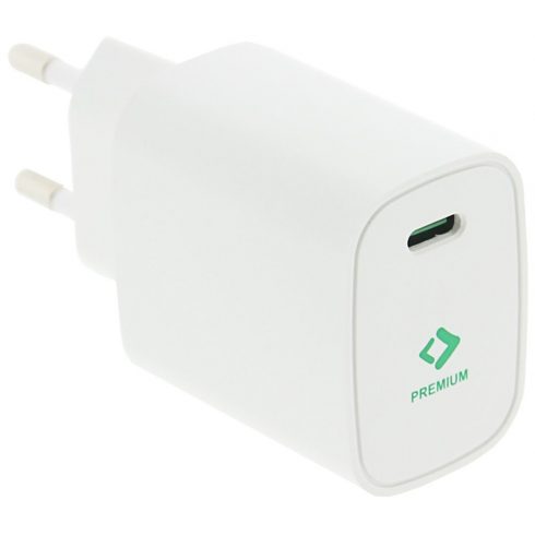 PATONA punjač/ USB-C/ ulaz /100-240V/ izlaz 5V/3.0A, 9V/2.22A, 12V/1.67A/ 20W Napajanje/ bijeli