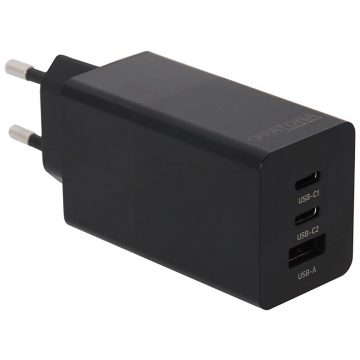   PATONA strujni adapter Snaga isporuke 65W 2xUSB-C/USB-A -PD 3.0