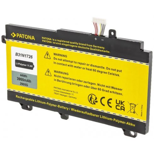 PATONA baterija pro ntb ASUS FX504 3900mAh Li-Pol 11.4V B31BN91