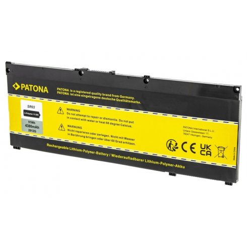 PATONA baterija pro ntb HP Pavilion Gaming 15/17 4380mAh Li-Pol 11.55V SR03XL