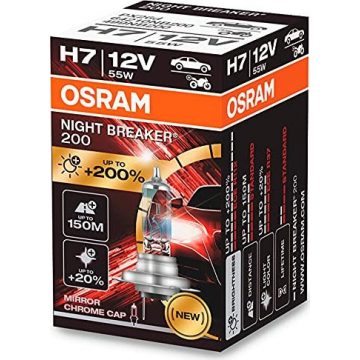   Halogena žarulja Osram H7 12V 55W PX26D Night Breaker 200 /1 kom./