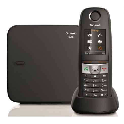 SIEMENS GIGASET E630 - DECT/GAP bežični telefon, boja crna