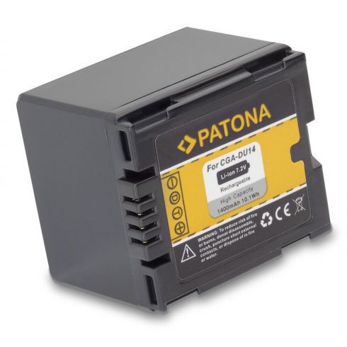 PATONA baterija za digitalni fotoaparat Panasonic CGA-DU14 1400mAh