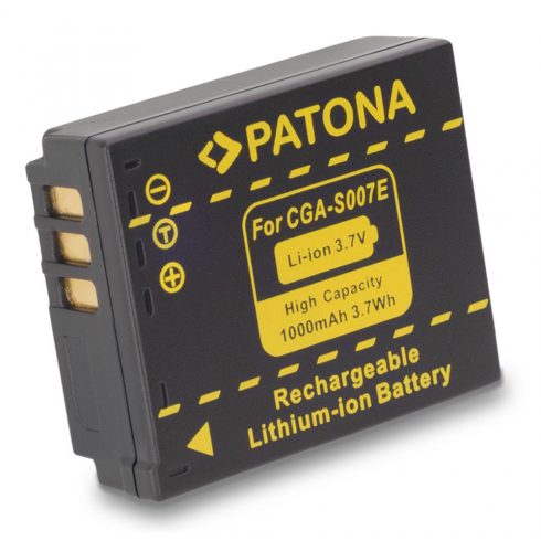 PATONA baterija za foto Panasonic CGA-S007E Li-Ion 3.6V 1000mAh