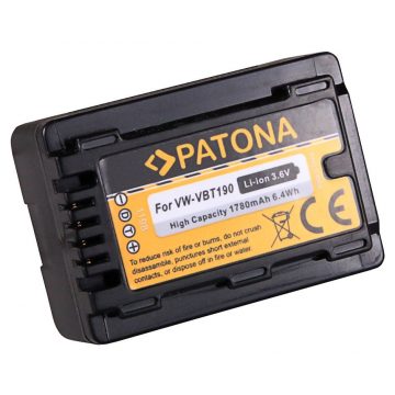 PATONA foto baterija Panasonic VW-VBT190 1780mAh Li-Ion