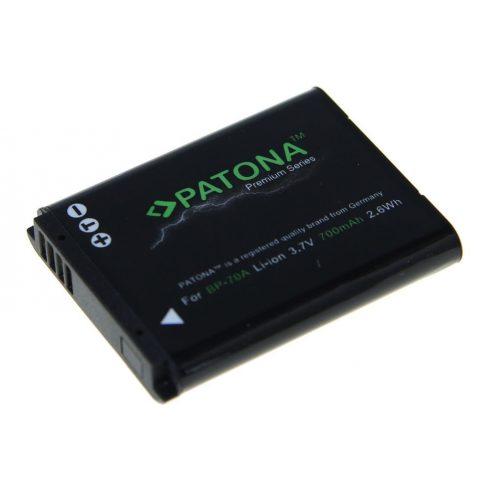 PATONA baterija pro foto Samsung SLB-70A 700mAh Li-Ion Premium