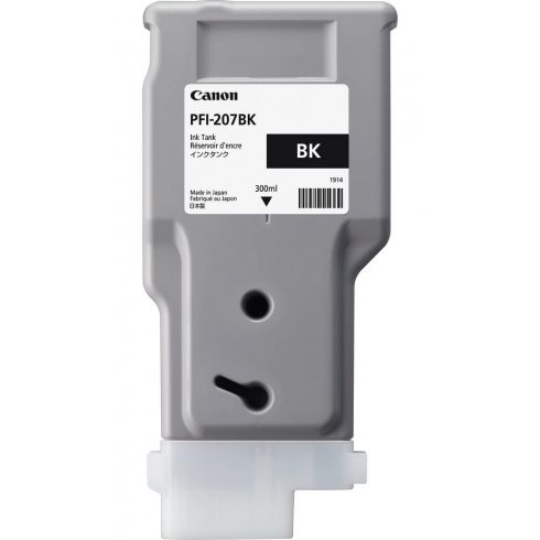 Canon Ink Cartridge PFI-207BK 300 ml