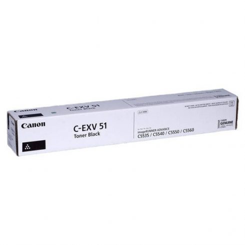 Canon originalni TONER CEXV51 CRNI iR-ADV C55xx/C57xx/DX6000 69.000 stranica A4 (5%) - BEZ OSTROGA