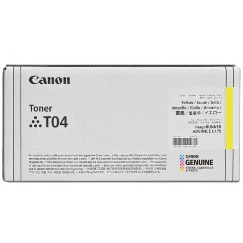 Canon original TONER T04 ŽUTI iR-ADV C475/C477 27.500 stranica A4 (5%)