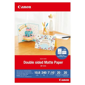 Canon dvostrani mat papir Canon MP-101D, 7x10 20 listova