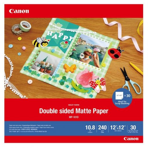 Canon dvostrani mat papir Canon MP-101D, 12x12 30 listova