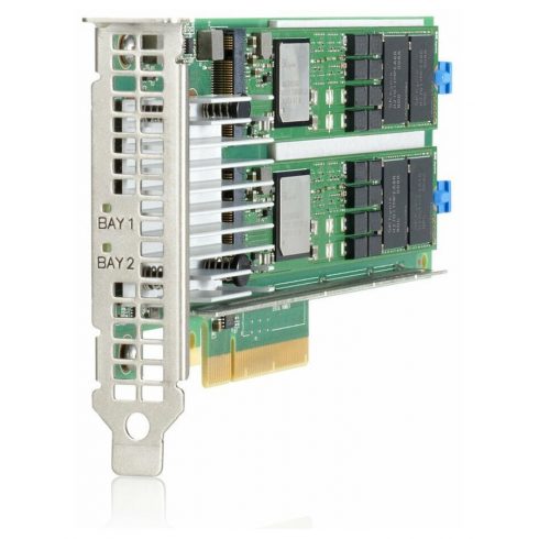 HPE NS204i-p x2 Lanes NVMe PCIe3 x8 OS uređaj za pokretanje (2x480 GB NVMe M.2 SSD unutra)