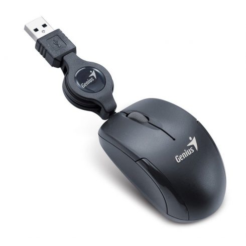 GENIUS Micro Traveler V2/ žičani/ 1200 dpi/ USB/ crni