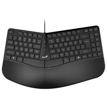   GENIUS Ergo KB-700/ Žičani/ Kopilot/ ergonomski/ mat/ USB/ CZ+SK raspored