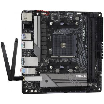   ASRock B550M-ITX/ac / AMD B550 / AM4 / 2x DDR4 DIMM / HDMI / DP / M.2 / WiFi / Mini-ITX