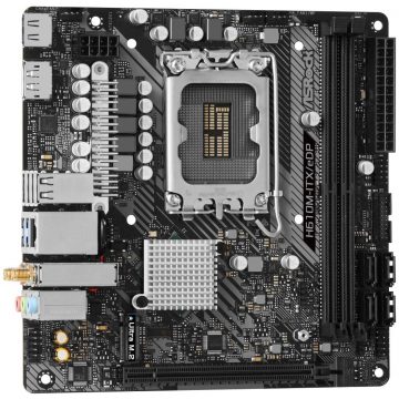   ASRock H610M-ITX/eDP / LGA1700 / Intel H610 / 2x DDR4 / HDMI / DP / M.2 / WiFi / Mini-ITX