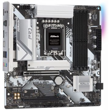   ASRock B760M Pro RS / Intel B760 / LGA1700 / 4x DDR5 DIMM / 3x M.2 / HDMI / DP / USB-C / mATX