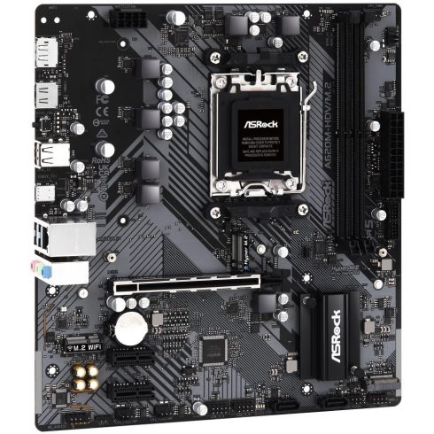 ASRock A620M-HDV/M.2 / AMD A620 / AM5 / 2x DDR5 DIMM / 2x M.2 / HDMI / DP / USB-C/ mATX