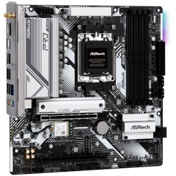   ASRock B650M Pro RS WiFi / AMD B650 / AM5 / 4x DDR5 DIMM / 3x M.2 / HDMI / DP / USB-C / WiFi / mATX