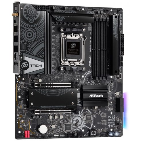 ASRock B650E Taichi Lite/ AMD B650 / AM5 / 4x DDR5 DIMM / 3x M.2 / HDMI / USB-C / WiFi 6E / EATX