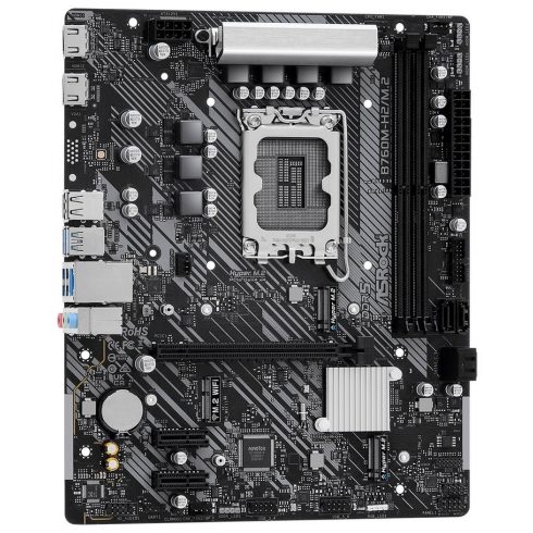 ASRock B760M-H2/M.2 / Intel B760 / LGA1700 / 2x DDR5 / 2x M.2 / HDMI / mATX