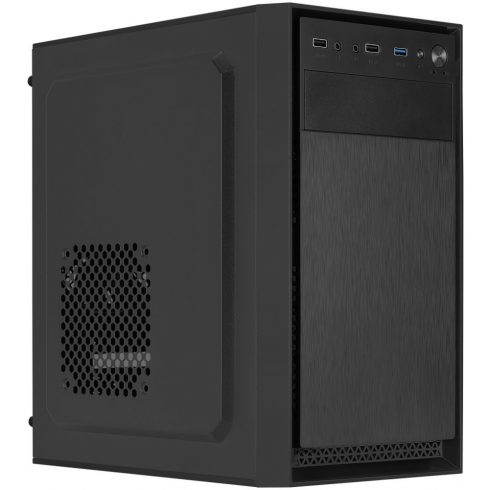 EUROCASE MicroT MC X104 / bez napajanja / 2 x USB 2.0 / 1x USB 3.0 / crni